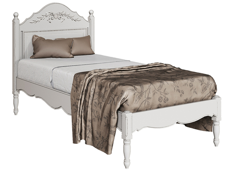 French Simple Single Bed