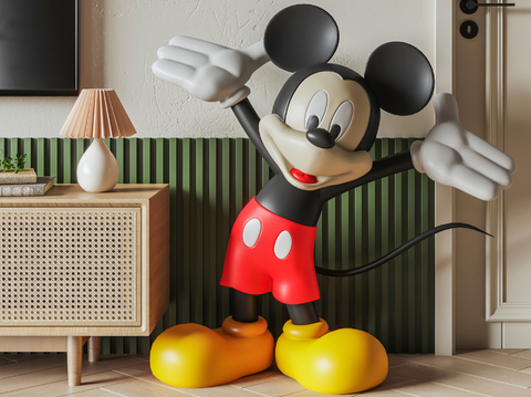 Mickey Art Toy Sculpture Doll Cartoon Ornaments