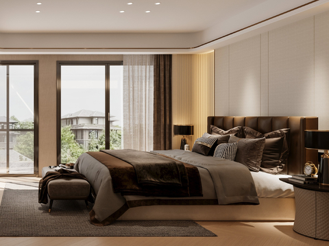 Affordable Luxury Style Bedroom Master Bedroom