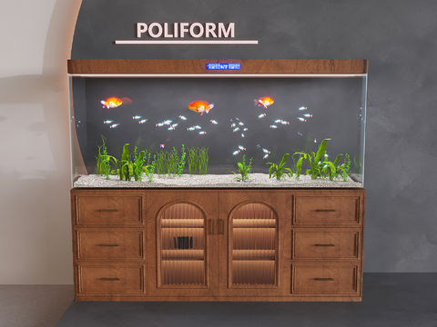 Quiet fish tank aquarium