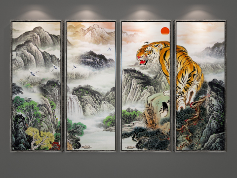 New Chinese Landscape Painting Decorative Painting