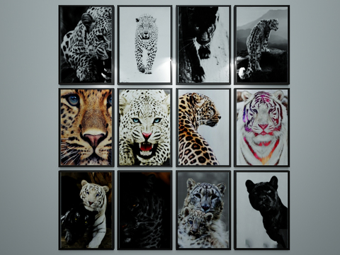 Modern Animal Painting Decorative Hanging Painting