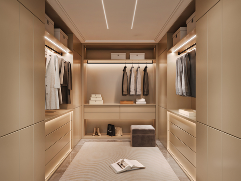 Modern Cloakroom