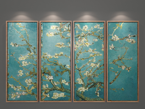 New Chinese Flower Painting Decorative Painting