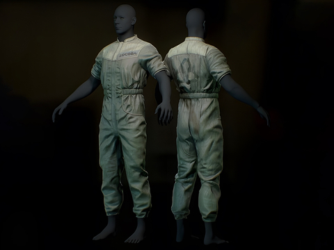 Hero suit Clothes Model