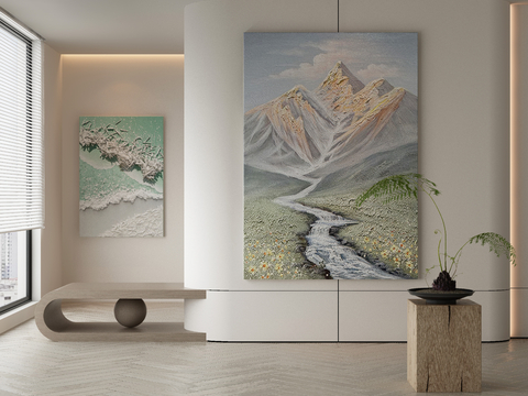 Quiet Wind Oil Painting Decorative Painting