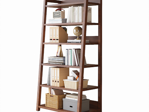 Modern Storage Rack Decorative Shelf Bookshelf