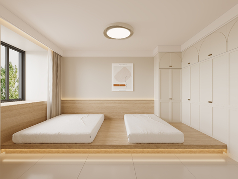 Modern Tatami Bedroom