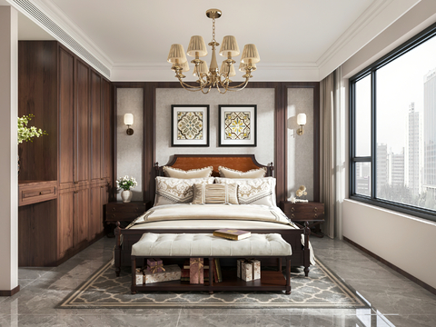 American Master Bedroom