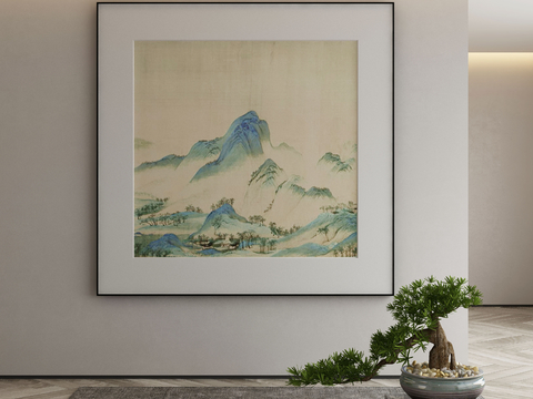 New Chinese Landscape Painting Decorative Painting