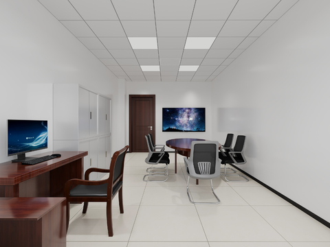 Modern Party Building Conference Room Negotiation Room