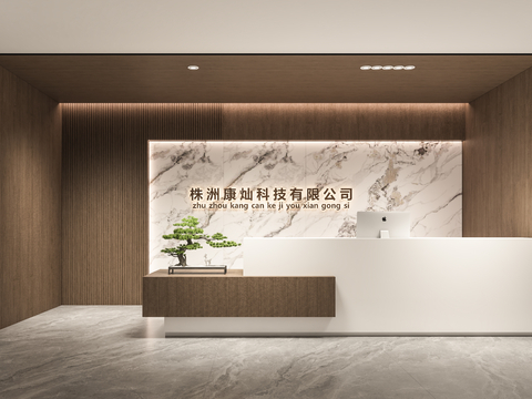 Modern Office Front Desk