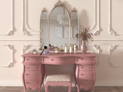 Jane European Dresser Dressing Table