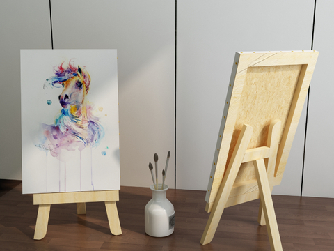 Modern drawing board children's easel