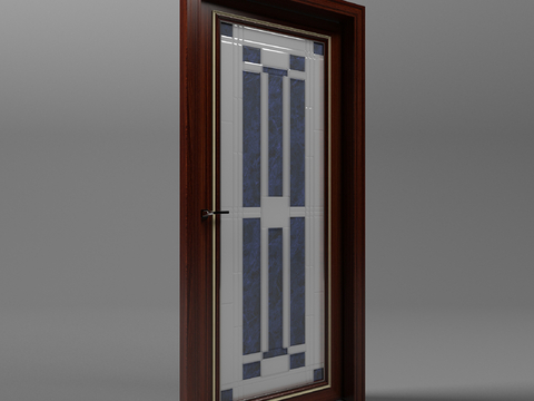 Neo-Chinese Style single door single door