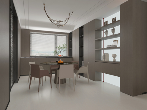 Minimalist Italian DiningRoom