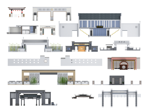 Entrance Gate Landscape Gate Community Gate School Gate