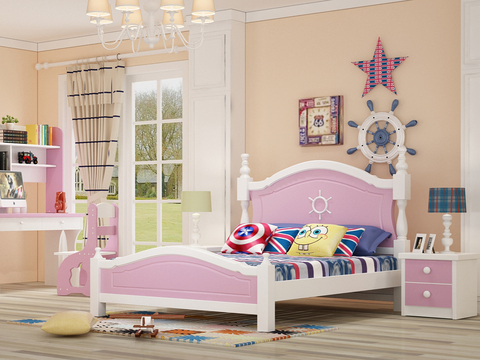 Modern kids Bed Girls Bed