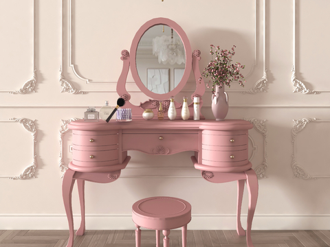 Jane European Dresser Dressing Table