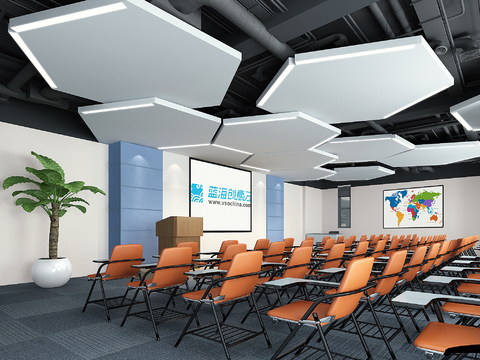 Modern Conference Room Training Room