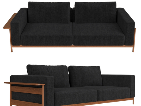 Scandic double sofa soft sofa