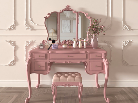 Jane European Dresser Dressing Table