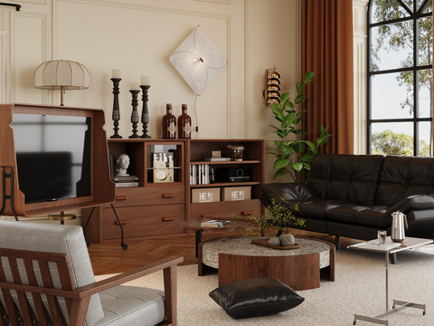 Mid-century Style Living Room