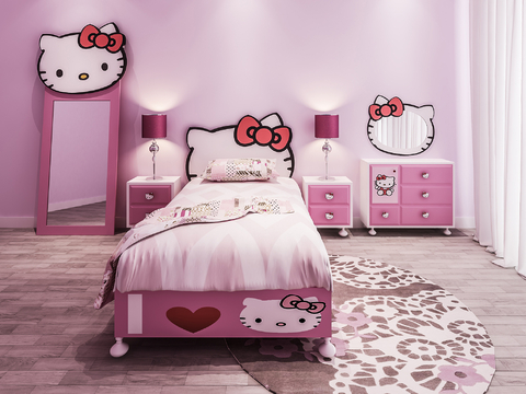 Modern kids Bed Girls Bed