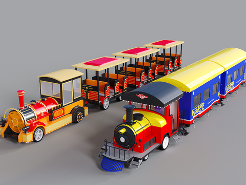 Children's train sightseeing train small train tour bus