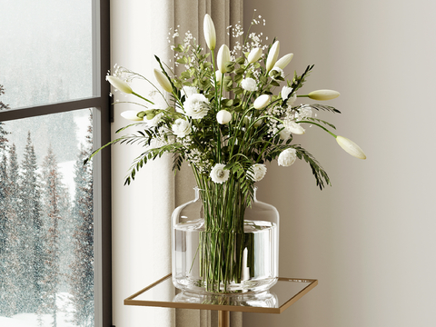 glass vase flower flower flower arrangement