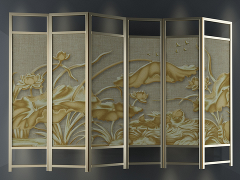 New Chinese Screen Folding Screen