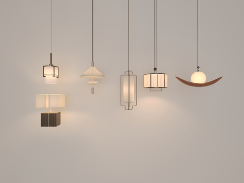 Modern small chandelier free