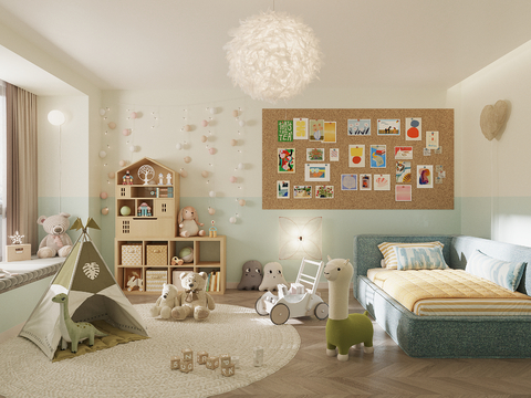 Modern kids Bedroom Entertainment Room Kids Room