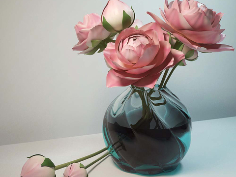 Modern Flower Flower Vase