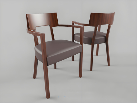 Lounge Chair Solid Wood Chair Dining Chair Tea Chair Armchair