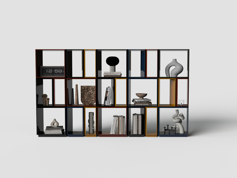 Modern Partition Bookcase