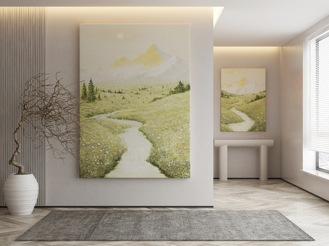 modern landscape painting decorative painting