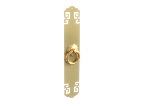 Chinese-style metal door handle pull ring