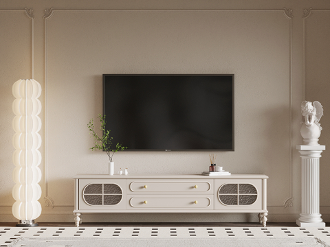 French TV cabinet