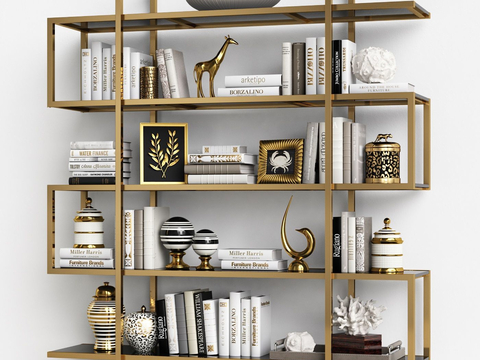 Affordable Luxury Style Bookcase Bookshelf