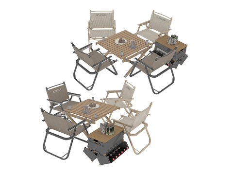 Outdoor Table and Chair Camping Table and Chair