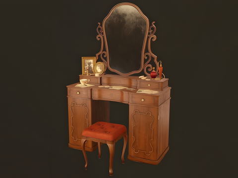 European-style dressing table