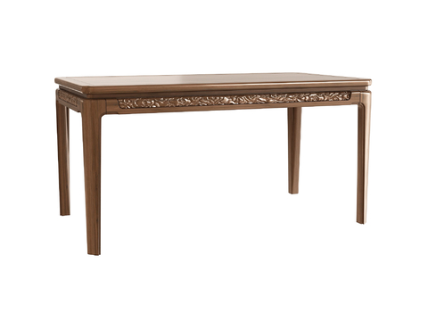 Chinese long table wooden table dining table