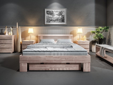 Nordic Double Bed