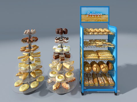 Bread Cabinet Cake Cabinet Display Cabinet