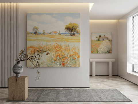 modern landscape painting decorative painting