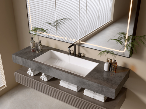 Modern sink wash basin Hanging basin