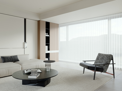 Modern curtains venetian blinds blackout blinds