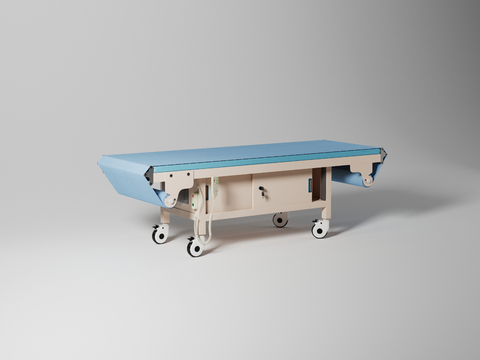 B- ultrasonic lifting examination bed sickbed