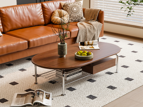 Mid-century Style coffee table sofa